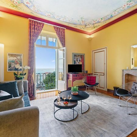 Le Coq Tersling - Residential Parking - Ac - Sea View Apartment Menton Bagian luar foto