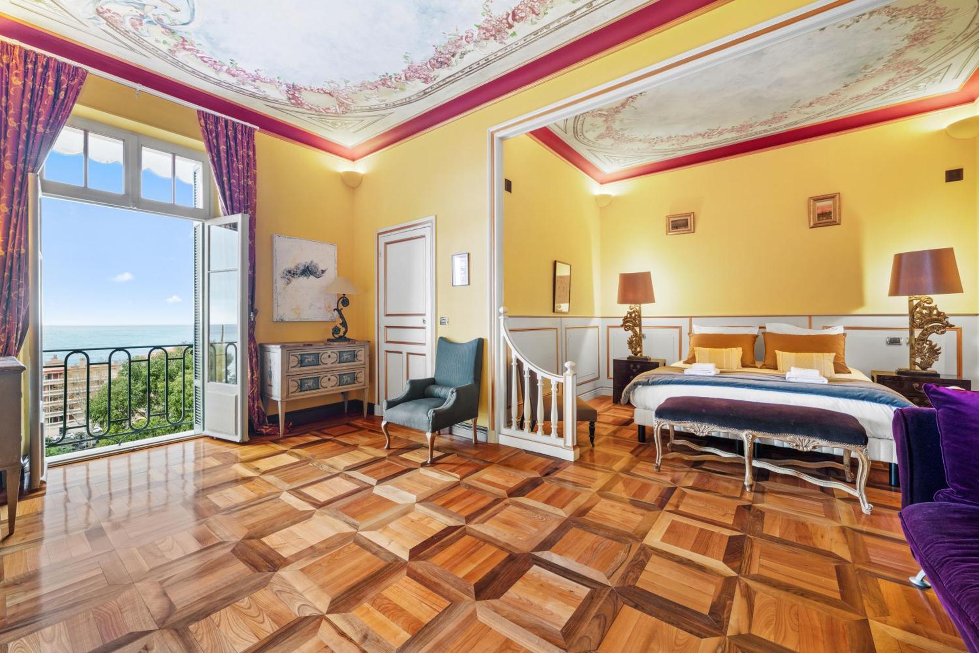 Le Coq Tersling - Residential Parking - Ac - Sea View Apartment Menton Bagian luar foto